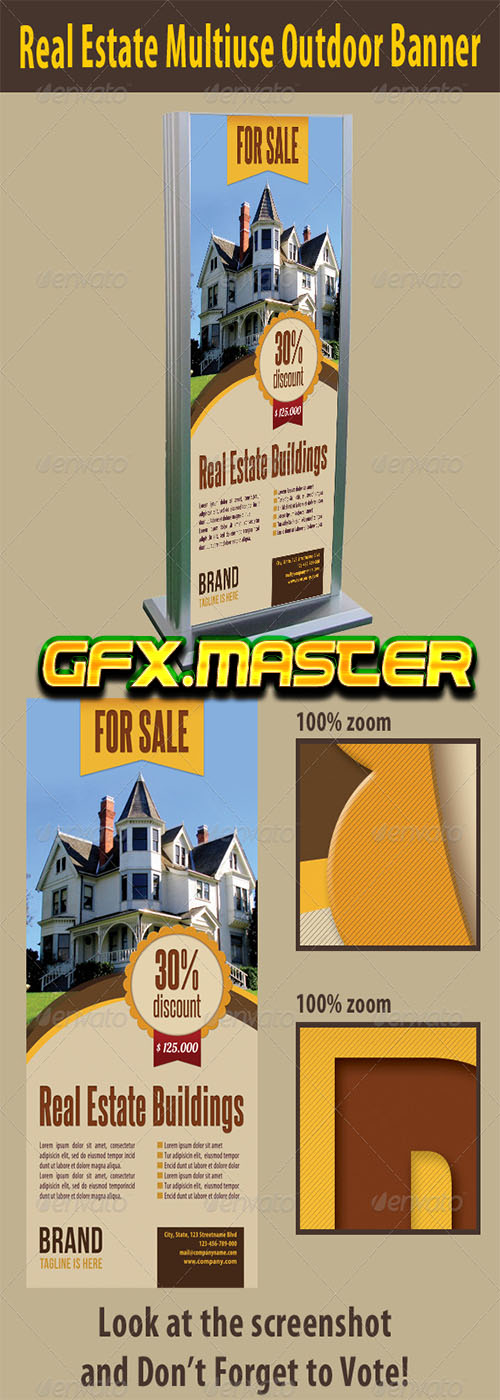 GraphicRiver - Real Estate Multiuse Outdoor Banner