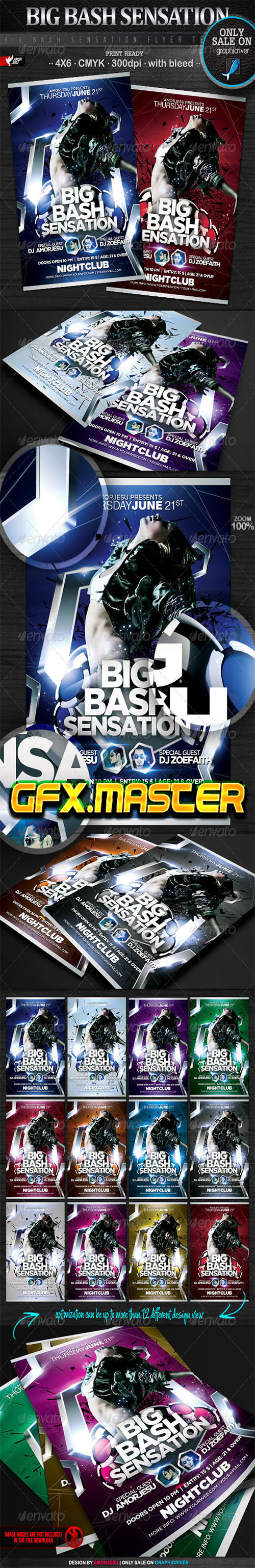 GraphicRiver - Big Bash Sensation Flyer Template