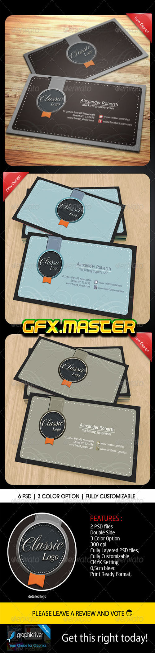 GraphicRiver - Classic Name Card