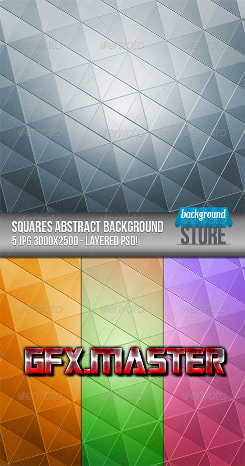 GraphicRiver - Squares Abstract Background