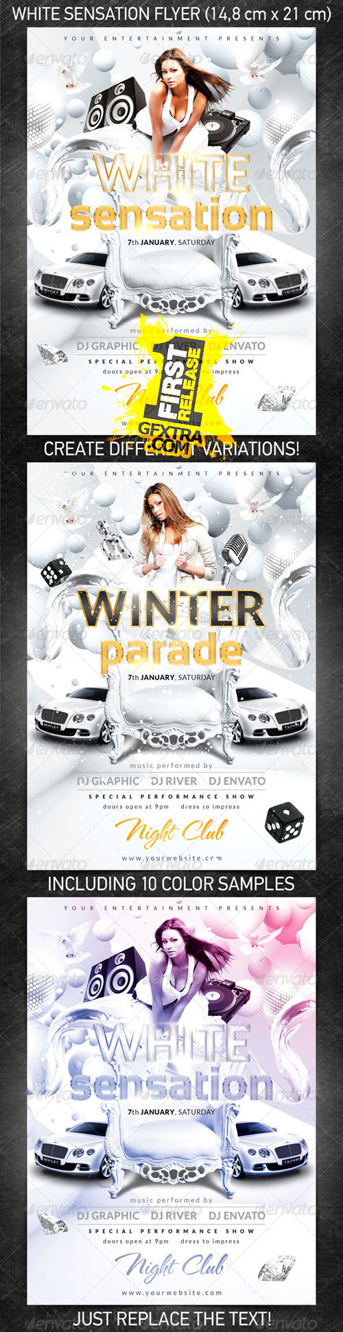 GraphicRiver: White Sensation Flyer