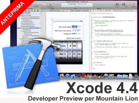 Xcode 4.4 Developer Preview 6 MacOSX