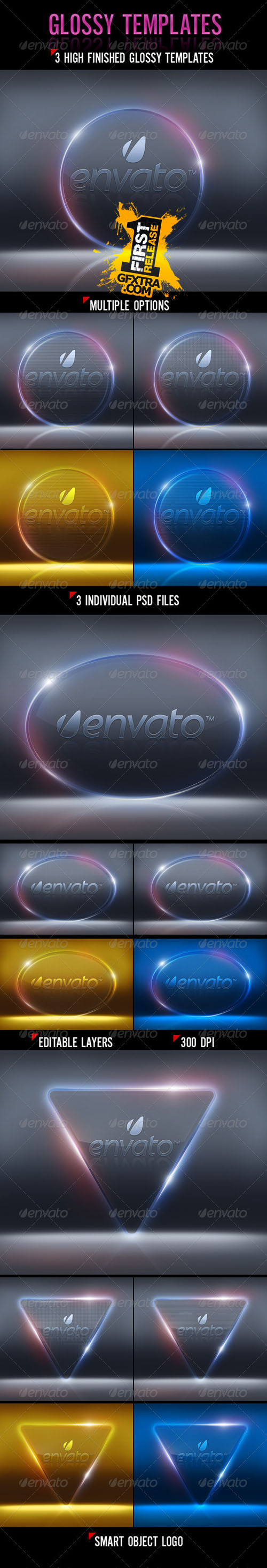 GraphicRiver: Glossy Templates