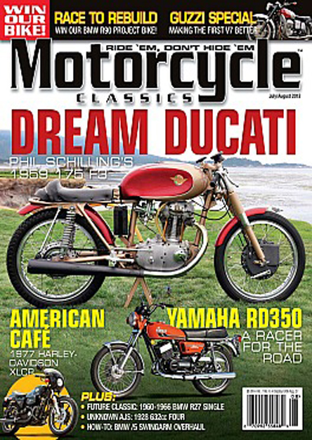 Motorcycle Classics - July/August 2012 