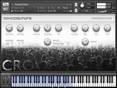 SonicCouture Crowd Choir MULTiFORMAT DVDR-DYNAMiCS