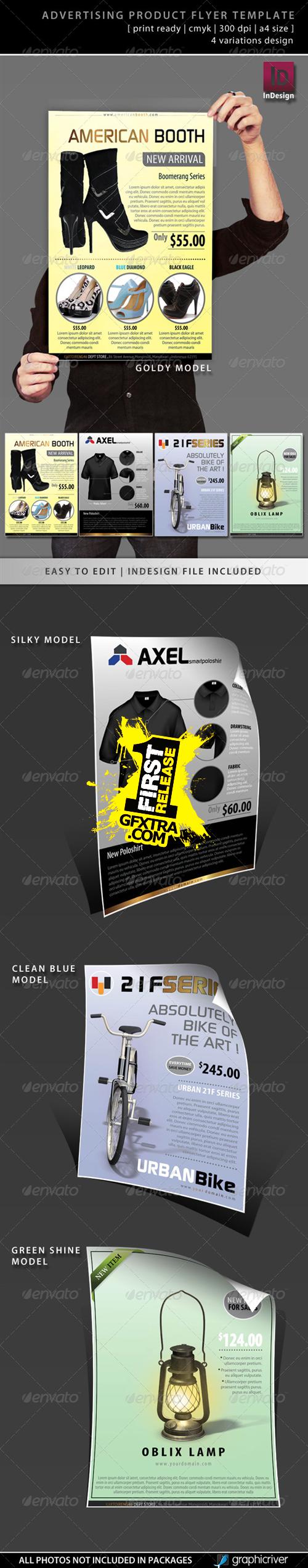 GraphicRiver: Advertising Product Flyer Template