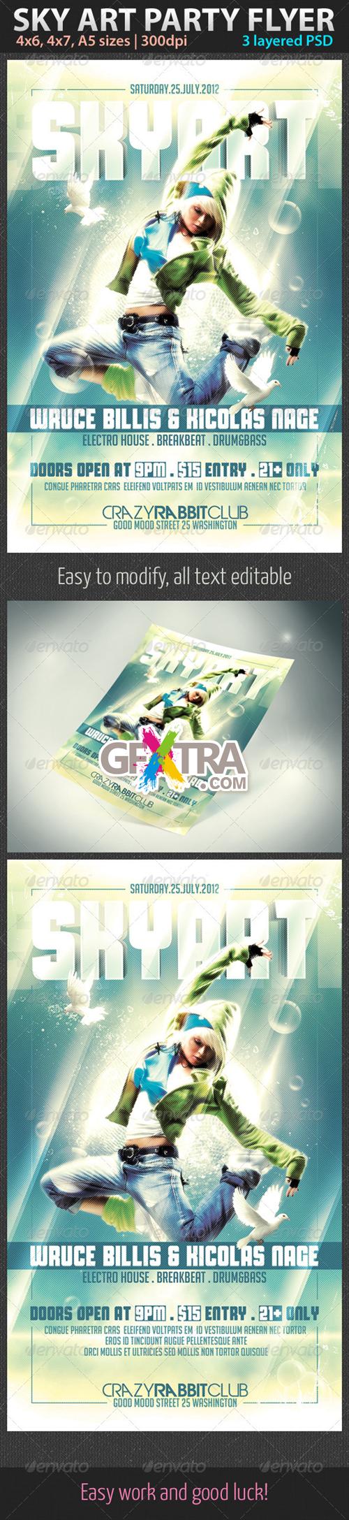 GraphicRiver: Sky Art Flyer