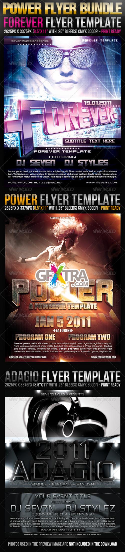 GraphicRiver: Power Flyer Bundle