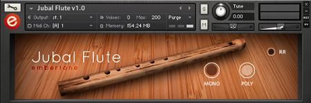 Embertone Jubal Flute KONTAKT SCD-SONiTUS