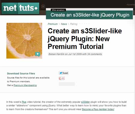 Create an s3Slider-like jQuery Plugin - NetTuts+