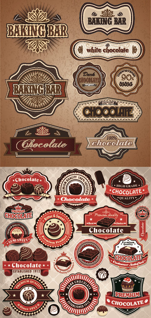 Labels Vector Collection #200