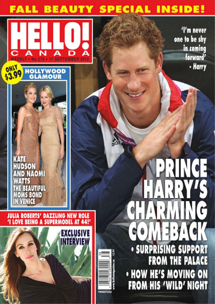 Hello! Canada Magazine - 17 September 2012 (HQ PDF)