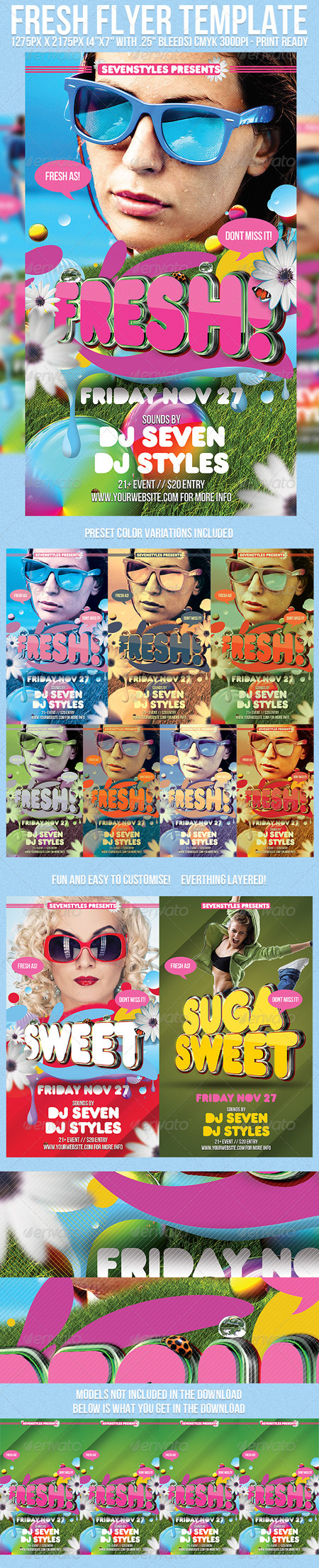 GraphicRiver Fresh Flyer Template