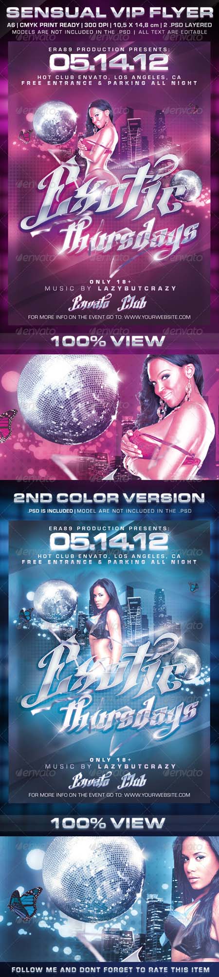 GraphicRiver Exotic Thursdays Flyer