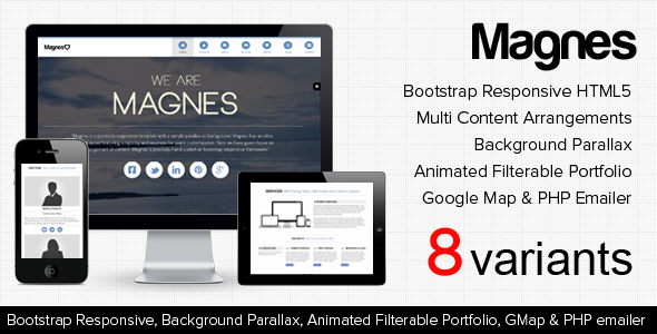 ThemeForest - Magnes - HTML5 Responsive, Clean & Modern Theme