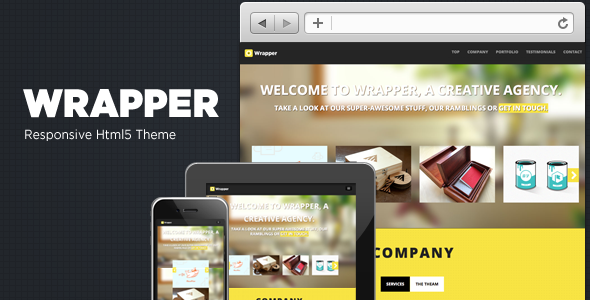 ThemeForest - Wrapper - Responsive Template