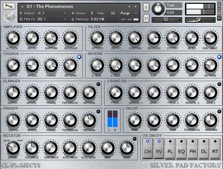 Sampleism CL-Projects Silver Pad Factory Inspiring Pad Sounds KONTAKT-KRock
