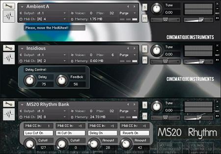 Cinematique Instruments Specimenphone KONTAKT-KRock