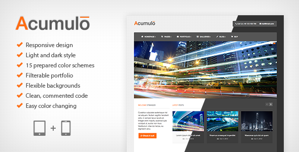 ThemeForest - Acumulo HTML - Modern Business Theme