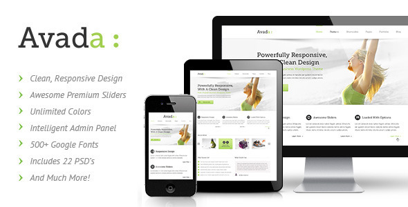 ThemeForest - Avada v.1.1 - Responsive Multi-Purpose Theme