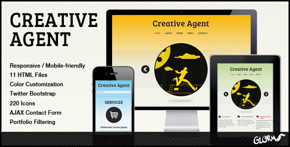 ThemeForest - Creative Agent - Responsive Studio Portfolio