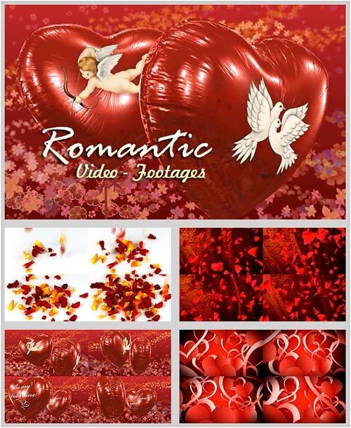 Footage HD - Romantic backgrounds