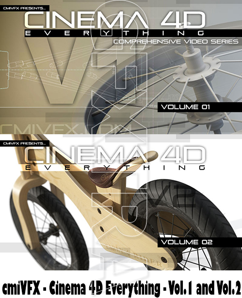 cmiVFX - Cinema 4D Everything Volume 1&2