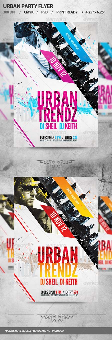 GraphicRiver: Urban Party Flyer