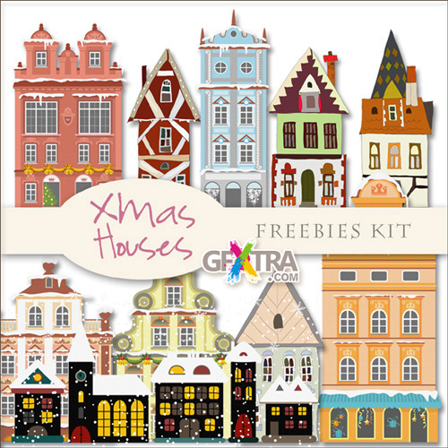 Scrap kit - Christmas Houses