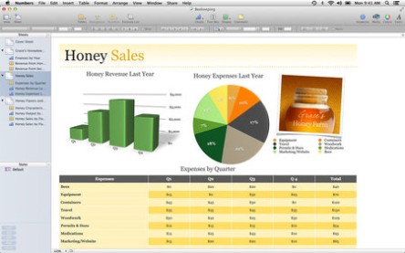 Apple Numbers 2.3 Multilingual Retail MacOSX