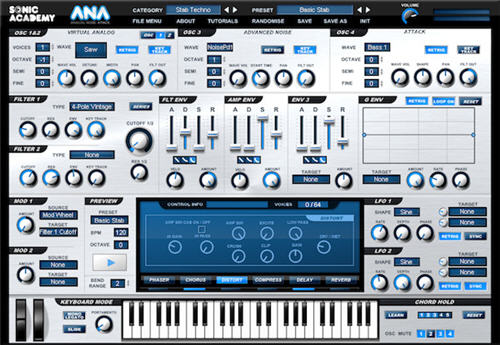 Sonic Academy A.N.A. (ANA) Preset Superpack Vol 1, 2, 3, 6, 7, 8-PiRAT