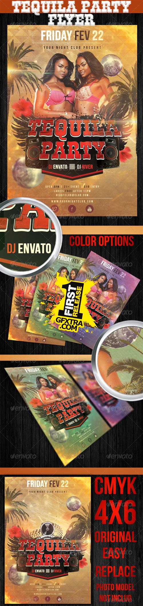 GraphicRiver - Tequila Party Flyer