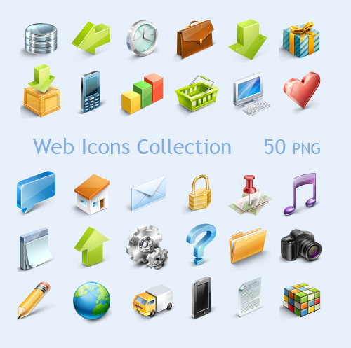 Collection of Web Icons