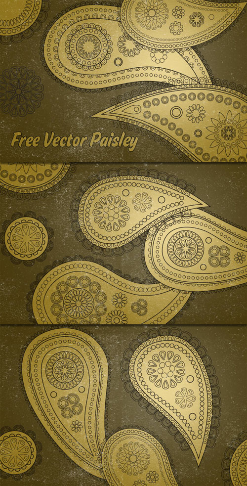 WeGraphics - Vector Paisley Patterns