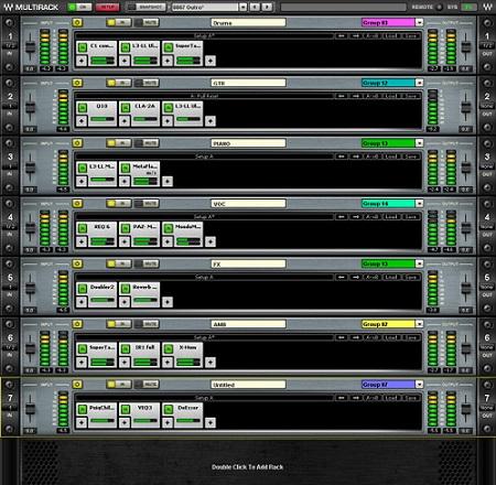 Waves MultiRack v9 Build 91306 Mac OSX