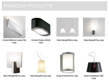 3D Model Lighting Prandina