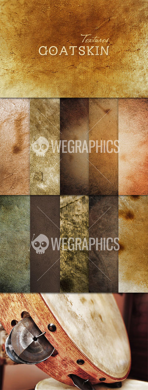 WeGraphics - Highly-detailed goatskin textures