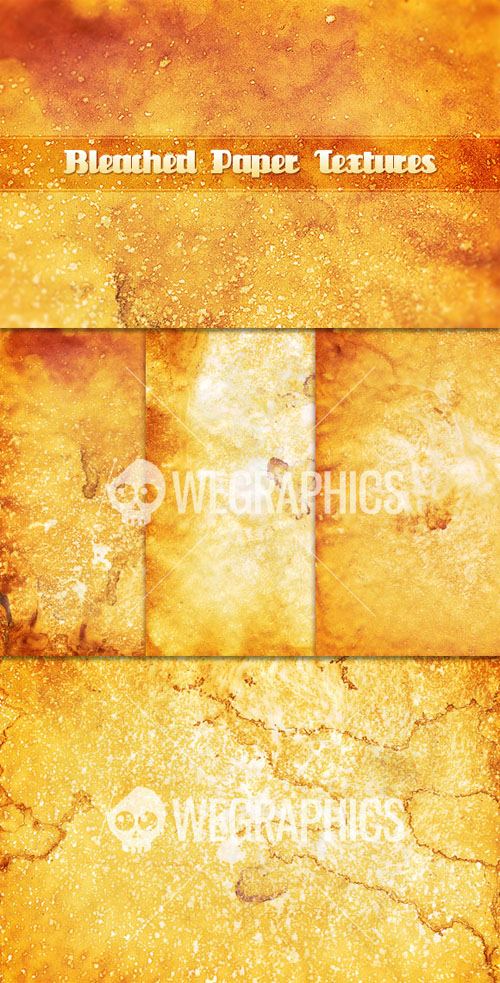 WeGraphics - Bleached Paper Textures