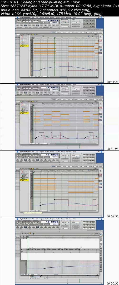 Total Training - MOTU Digital Performer: Introduction