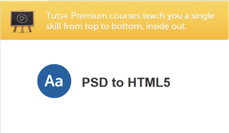 Tutsplus - PSD to HTML5