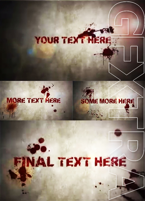 Bloody Massacre (2013) - After Effect Template 