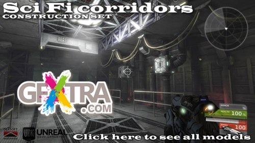 DEXSOFT-GAMES: Sci-Fi Corridors Construction Set