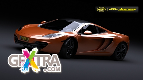 Mclaren mp4-12c 3D model