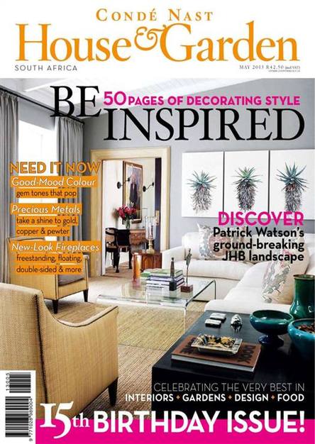 Conde Nast House & Garden - May 2013 / South Africa