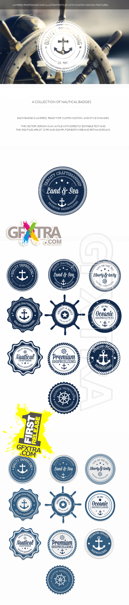 Inkydeals - Super Premium Badges Bundle