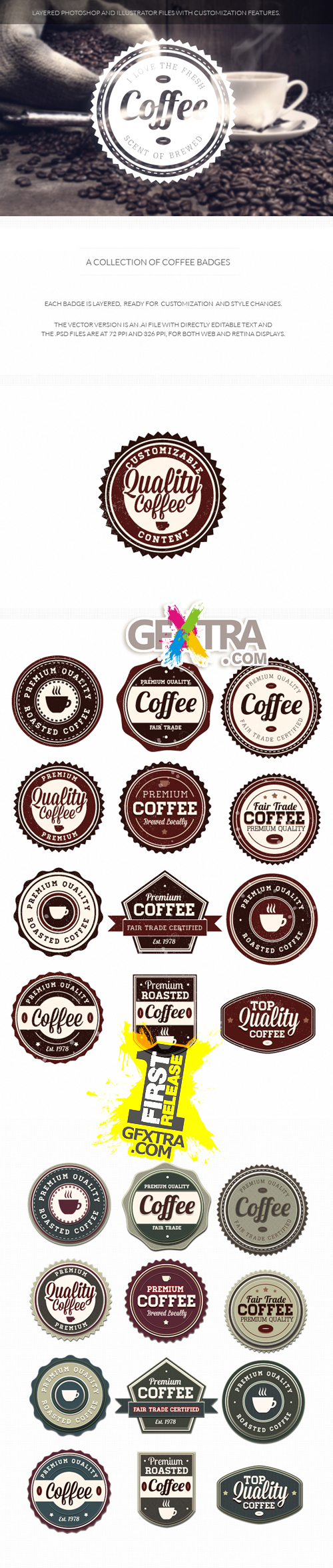 Inkydeals - Super Premium Badges Bundle