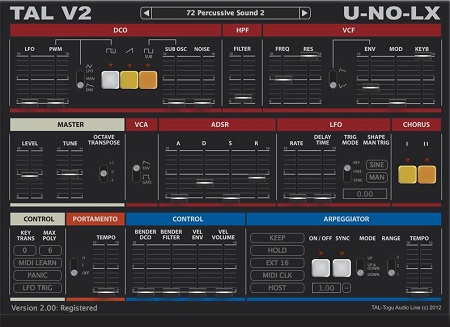 Togu Audio Line TAL-U-NO-LX v2.25 VSTi x86 x64-CHAOS