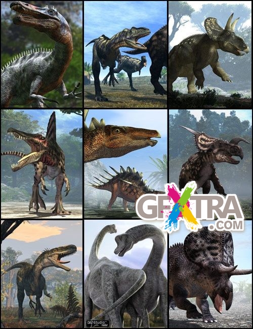 All Dinosaurs 3D Models