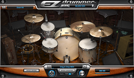 Toontrack EZdrummer EZX The Blues HYBRID DVDR-AiRISO