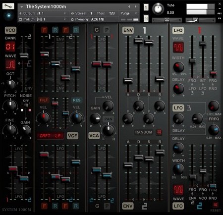 Tronsonic SYSTEM 1000M Update KONTAKT-KRock